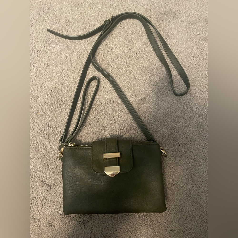 Miztique Grey Crossbody Bag